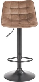 Scaun de bar 106x43 cm antracit/maro