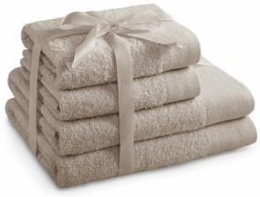 Restilo Set de prosoape Amari bej, 2 buc. 50 x 100 cm, 2 buc. 70 x 140 cm