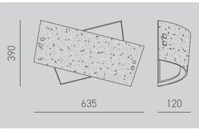 Plafonieră Gea Luce CAMILLA P M arg CAMILLA 2xE27/70W/230V argintiu