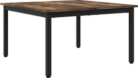 vidaXL Masă de cafea Stejar fumuriu 80 x 80 x 45 cm Lemn compozit