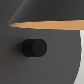 Alora Mood ALM-REMYCK-1WB-BK - Aplica de perete REMYCK 1xE27/60W/230V, neagră