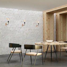 Aplică VITO OAK 1xE27/60W/230V