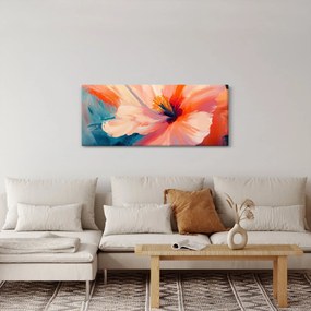 Tablou - Floare pictată (120x50 cm)