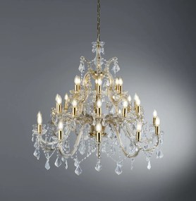 Candelabru XXL casa scarii design clasic Marie Theresea 30L 1214-30 SRT