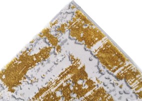 Covor Modern Living , Dormitor Dreptunghiular Antic 7557CL Galben (Alege dimensiunea: 100 x 200)