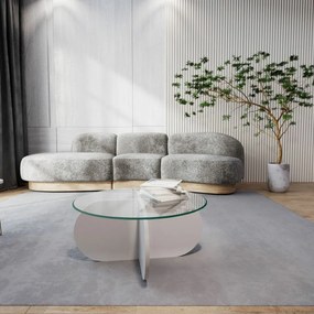 Măsuță de conferință Bubble White