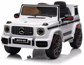 Mașină electrică Baby Mix Baby Mercedes-Benz G63AMG, alb