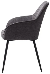 Scaun de dining gri închis Nolan – Unique Furniture