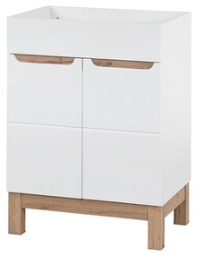 Masca pentru Lavoar  Bora White 60 cm Alb, 60 cm, 45 cm, 84 cm, Masca Lavoar 60 cm