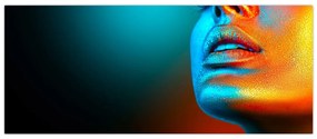 Tablou - Fața sclipitoare (120x50 cm)