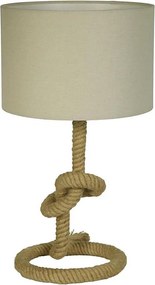 Searchlight EU78410 - Lampă de masă ROPE 1xE27/60W/230V
