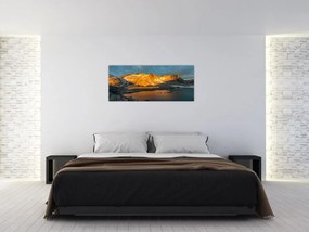 Tablou cu peisaj montan (120x50 cm)