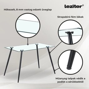 Set de sufragerie Cruz 4+1 alb