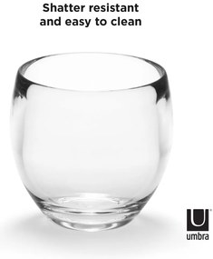 Suport pentru periuța de dinți din plastic Droplet – Umbra