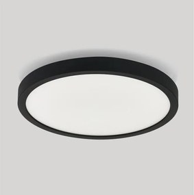 Plafoniera incastrata sau aplicata LED CCT Cerium negru