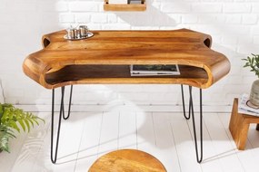 Birou design industrial-vintage Organic Living 120cm Sheesham