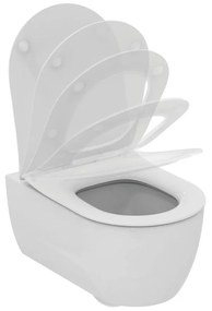 Set vas WC suspendat Ideal Standard Atelier Blend Curve alb si capac softclose