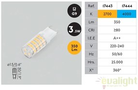 BEC LED G9 3,5W 4000K 17444