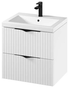 Cersanit S801-545 - Corp suspendat pentru baie cu lavoar TIRSO 60x45 cm, alb