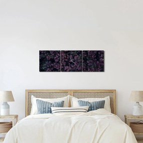 Tabou - Frunze roșu închis (cu ceas) (90x30 cm)