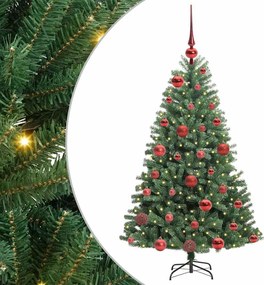 vidaXL Brad de Crăciun artificial cu ramuri articulare Verde 120 cm