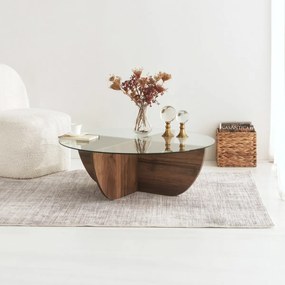 Măsuță de conferință Lily Walnut