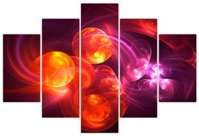 Tabloul cu abstracțiune modernă (150x105 cm)