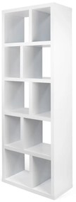 Bibliotecă albă 70x198 cm Berlin – TemaHome