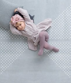 Covor puzzle nontoxic Grey Classic Dots