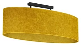 Lustră aplicată Duolla OVAL 2xE27/15W/230V maro