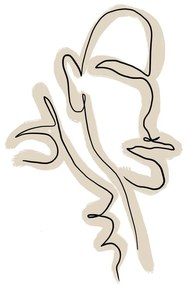 Poster 29x41 cm Nude Faces – Veronika Boulová