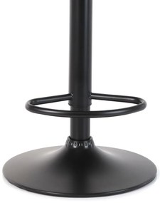 Scaun de bar Fiorela, negru