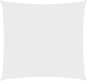 vidaXL Pânză parasolar, alb, 3,6x3,6 m, țesătură oxford, pătrat