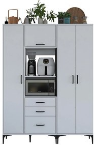 Set dulapuri bucătărie Jenaretta 31 (alb + negru). 1107095