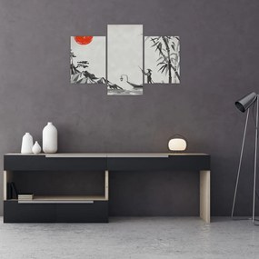 Tablou - Munții Fuji (90x60 cm)