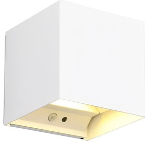 Corp de iluminat pentru exterior LED de perete cu senzor de mișcare (înălțime 10,5 cm) Talent – Trio