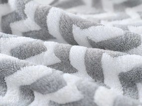 Prosop cu uscare rapida SWIFTURA 50x100 cm gri, 100% microfibra