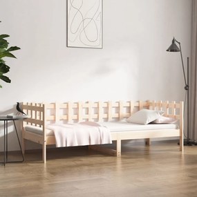 820751 vidaXL Pat de zi, 80x200 cm, lemn masiv de pin