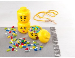 Cutie de depozitare în formă de figurină LEGO® silly, 10,5 x 10,6 x 12 cm