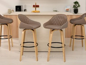 Scaun Hypo (bej + stejar). 1110634