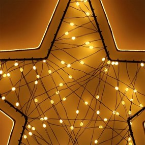 Brilagi - Stea de Crăciun LED pentru exterior, 2,6W/230V IP44 47x45 cm