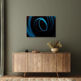 Tablou cu linie albastră (70x50 cm)