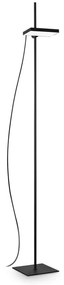 Lampadar LED/Lampa de podea reglabila Lift pt negru