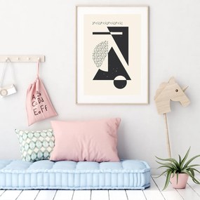 Poster - Abstracție artistică (A4)