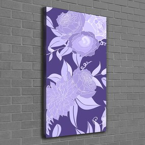 Print pe canvas Model floral