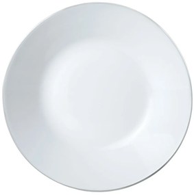 Set farfurii 18 piese alb cu detalii argintii Kinghoff KH1877