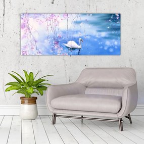 Tablou - Lacul magic (120x50 cm)