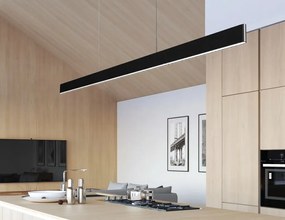 Lustra LED suspendata design liniar OLIVIER 120 3000K DIMM WO