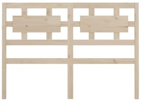 Tablie de pat, 185,5x4x100 cm, lemn masiv de pin Maro, 185.5 x 4 x 100 cm, 1