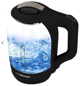 Fierbator electric Esperanza Yukon EKK025K 1500W 1.7l Negru